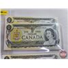 Image 3 : Canada $1 Bills 1973 (100 Consecutive) : Crow/Bouey #BCS3714500-4599