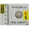 Image 1 : Newfoundland Ten Cent 1919C
