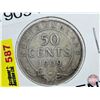 Image 2 : Newfoundland Fifty Cent 1909