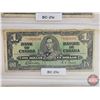 Image 3 : Bank of Canada $1 Bills 1937 (3): ~ Gordon/Towers : #DL8697626 ~ Gordon/Towers : #RL8909996 ~ Gordon