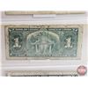 Image 7 : Bank of Canada $1 Bills 1937 (3): ~ Gordon/Towers : #DL8697626 ~ Gordon/Towers : #RL8909996 ~ Gordon