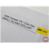 Image 5 : Canada 1968 Uncirculated Year Set : Small Island Dollar