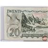 Image 5 : Canada $20 Bill 1969 *Replacement : Lawson/Bouey # *WV1380286