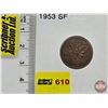 Image 1 : Canada One Cent 1953 (Consignor Tag: SF)