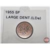 Image 8 : Canada One Cent (3): 1953; 1954; 1955 (Consignor Tags: NSF; SF; SF)