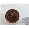 Image 4 : Canada One Cent (3):  ~ 1956 Red (ICCS Cert: MS-64) ~ 1957 Red (ICCS Cert: MS-64) ~ 1958 Red (ICCS C