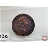 Image 2 : Canada One Cent 1965 LgeBds Ptd 5; Red (ICCS Cert: MS-63)
