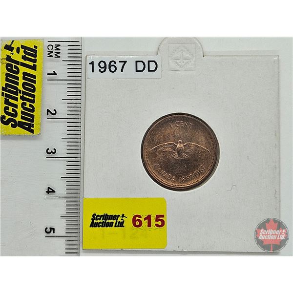 Canada One Cent 1967 (Consignor Tag: DD)