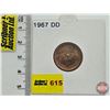 Image 1 : Canada One Cent 1967 (Consignor Tag: DD)
