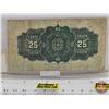 Image 4 : Dominion of Canada Twenty Five Cent 1900 "Shinplaster" : Courtney