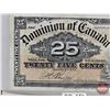 Image 2 : Dominion of Canada Twenty Five Cent 1900 "Shinplaster" : Boville