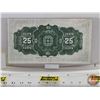 Image 4 : Dominion of Canada Twenty Five Cent 1900 "Shinplaster" : Boville