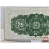 Image 5 : Dominion of Canada Twenty Five Cent 1900 "Shinplaster" : Saunders