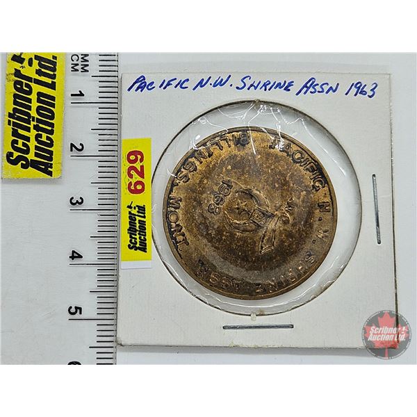 Medal / Token : Pacific N.W. Shrine Assn Billings, Montana