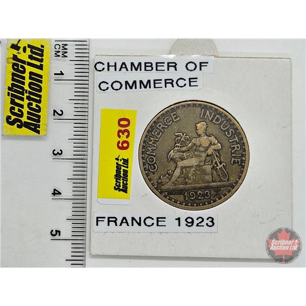 France : 2 Francs : 1923 Chambers of Commerce