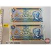 Image 4 : Canada $5 Bills 1979 (2 Consecutive) : Lawson/Bouey #30209039505-506