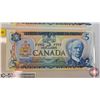 Image 6 : Canada $5 Bills 1979 (2 Consecutive) : Lawson/Bouey #30209039505-506
