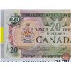Image 2 : Canada $20 Bill 1979 : Crow/Bouey #BABN56331099704 (Consignor Tag: Litho)