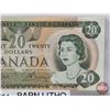 Image 3 : Canada $20 Bill 1979 : Crow/Bouey #BABN56331099704 (Consignor Tag: Litho)