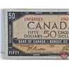 Image 2 : Canada $50 Bill 1954 : Beattie/Coyne #AH8048918