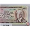 Image 3 : Canada $100 Bill 1975 : Lawson/Bouey #JA7531336
