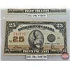 Image 4 : Dominion of Canada Twenty Five Cent 1923 "Shinplaster" (3) : ~ McCavour/Saunders #415011 ~ McCavour/