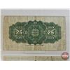 Image 6 : Dominion of Canada Twenty Five Cent 1923 "Shinplaster" (3) : ~ McCavour/Saunders #415011 ~ McCavour/