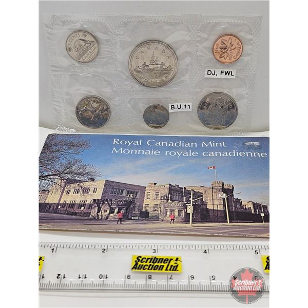 Canada 1977 Uncirculated Year Set (Consignor Tag: DJ , FWL)