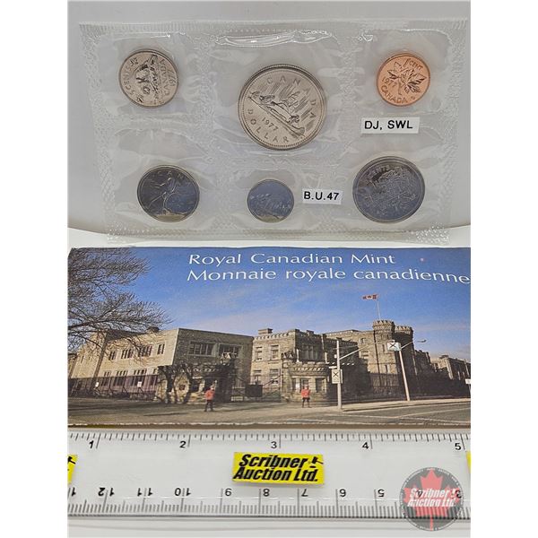 Canada 1977 Uncirculated Year Set (Consignor Tag: DJ , SWL)