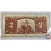 Image 8 : Bank of Canada $2 Bills 1937 (3): ~ Gordon/Towers : #YB6634392 ~ Coyne/Towers : #JR1263703 ~ Coyne/T