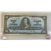 Image 2 : Bank of Canada Bills 1937 (2) :  ~ $5 Bill : Coyne/Towers #HS1746701 ~ $10 Bill : Coyne/Towers #AT61