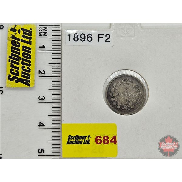 Canada Five Cent 1896 : (Consignor Tag: F2)