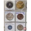 Image 4 : Token/Medallions/Coin (Sheet of 20) : Alberta Golden Jubilee; NWT ; Calgary Stampede; High Prairie; 