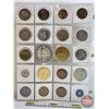 Image 6 : Token/Medallions/Coin (Sheet of 20) : Alberta Golden Jubilee; NWT ; Calgary Stampede; High Prairie; 