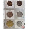 Image 8 : Token/Medallions/Coin (Sheet of 20) : Alberta Golden Jubilee; NWT ; Calgary Stampede; High Prairie; 