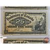 Image 3 : Dominion of Canada Twenty Five Cent 1900 "Shinplaster" (3) : Boville