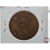 Image 5 : Canada Masonic Tokens (3) :  ~ Dominion of Canada : United We Stand Divided We Fall ~ Royal Arch Mas