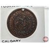 Image 6 : Canada Masonic Tokens (3) :  ~ Dominion of Canada : United We Stand Divided We Fall ~ Royal Arch Mas