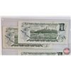 Image 6 : Canada $1 Bills 1973 (5): ~ Crow/Bouey #BAE2860464 ~ Crow/Bouey #BAJ8101187 ~ Crow/Bouey #AMF9614182