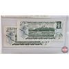 Image 7 : Canada $1 Bills 1973 (5): ~ Crow/Bouey #BAE2860464 ~ Crow/Bouey #BAJ8101187 ~ Crow/Bouey #AMF9614182