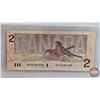 Image 7 : Canada Bills (3): ~ 1973 $1 : Lawson/Bouey #ACC1179262 ~ 1986 $2 : Thiessen/Crow #BGP5287498 ~ 1954 