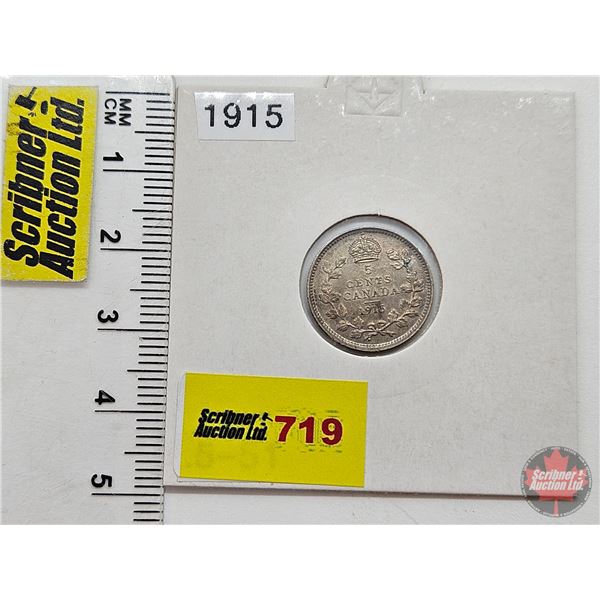 Canada Five Cent 1915