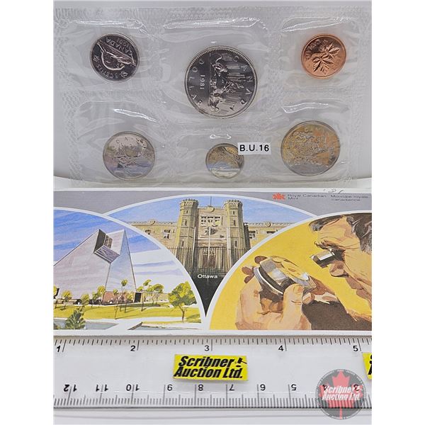 Canada 1981 Uncirculated Year Set