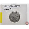 Image 5 : Canada Five Cent (2): 1922 Far ; 1922 Near (Consignor Tag: Flat ; Concave)