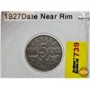 Image 2 : Canada Five Cent (2): 1927; 1927 (Consignor Tag: Date Near Rim ; Date Far to Rim)