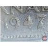 Image 3 : Canada Five Cent 1947 Dot (ICCS Cert: VF-20)