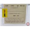 Image 5 : Canada Five Cent 1991 (ICCS Cert : MS-65)