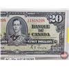 Image 3 : Bank of Canada $20 Bill 1937 : Coyne/Towers #HE1818298