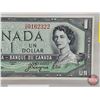 Image 3 : Canada $1 Bill 1954 : Beattie/Coyne #ZA0162322