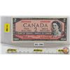 Image 1 : Canada $2 Bill 1954 : Beattie/Rasminsky #VR0680999
